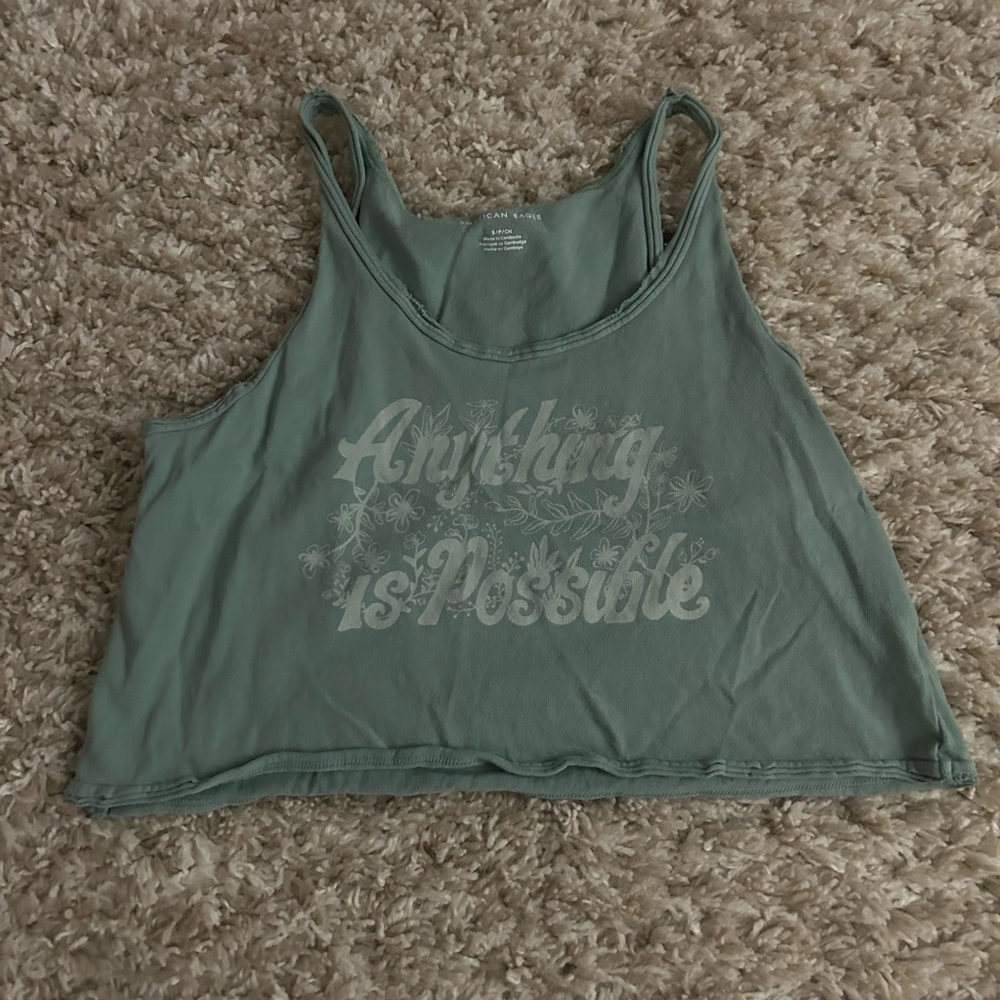 American Eagle Cropped Tank